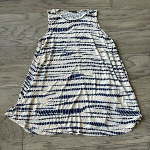 Audrey 3+1 tie dye sleeveless dress